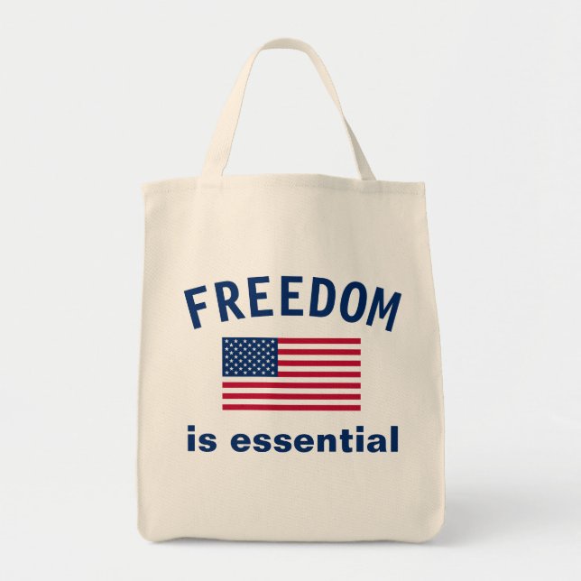 Freedom is essential Bag (Front)