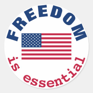 Freedom is essential Sticker