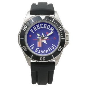Freedom is essential watch