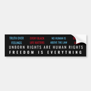 Freedom is Everything Bumper Sticker