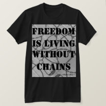 Freedom is living without chains. ~Indra Devi~
