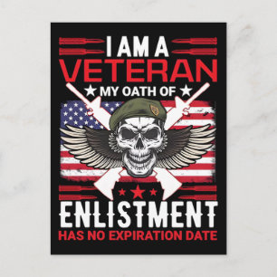 Freedom Is Not Free   Honouring Our Veterans on Ve Holiday Postcard