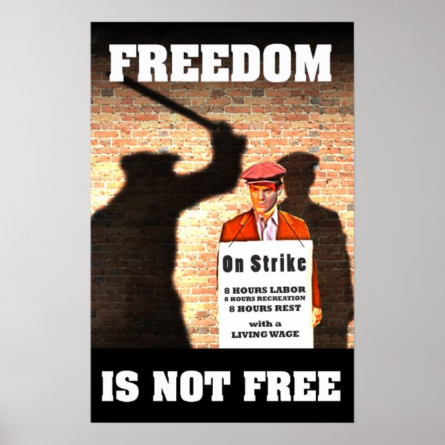 Freedom is Not Free -- Pro-Union Poster (Front)