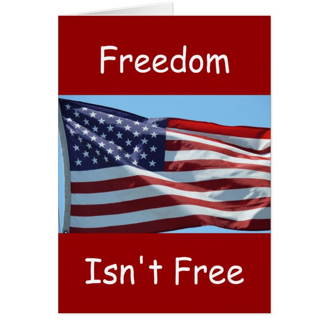 Freedom Isn't Free (Front)