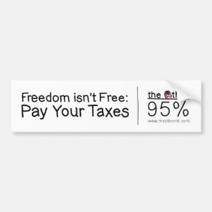 Freedom Isn't Free Bumper Sticker