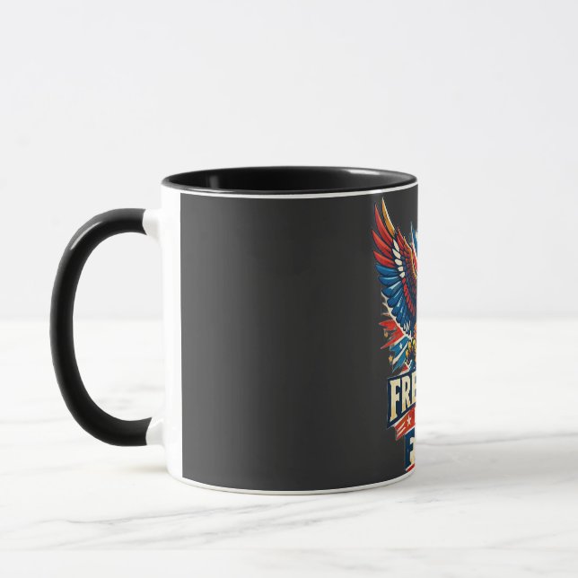 Freedom isn't free mug (Left)