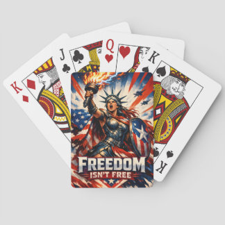 Freedom Isn't Free  Playing Cards
