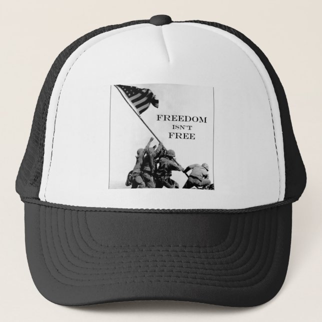 Freedom Isn't Free Trucker Hat (Front)