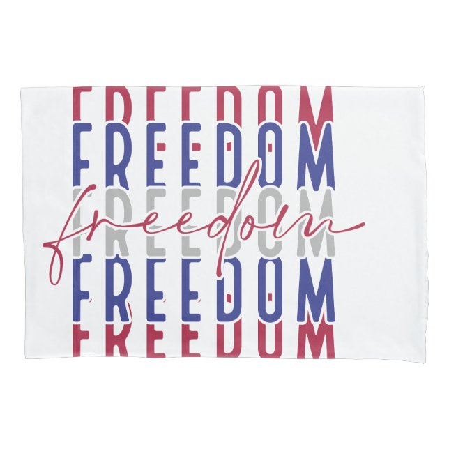 Freedom Kamala Harris Pillowcase (Front)