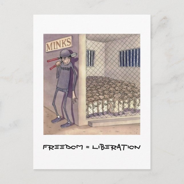 Freedom = Liberation Postcard (Front)