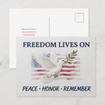 Freedom Lives On Patriotic Memorial Day
