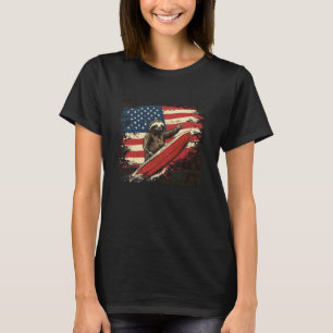 Freedom Loving Sloth Rides the Surf for Boys and G T-Shirt