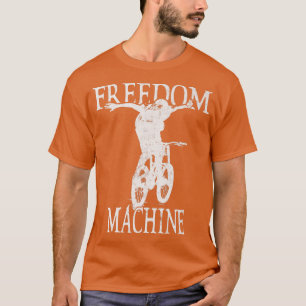 Freedom Machine Biking Biker Cycle T-Shirt
