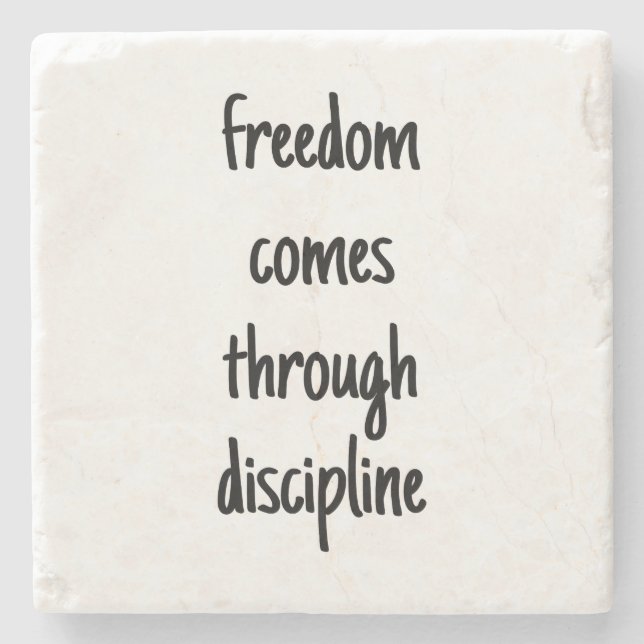 Freedom Marble Stone Coaster (Front)