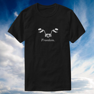 Freedom motorcycle t-shirt