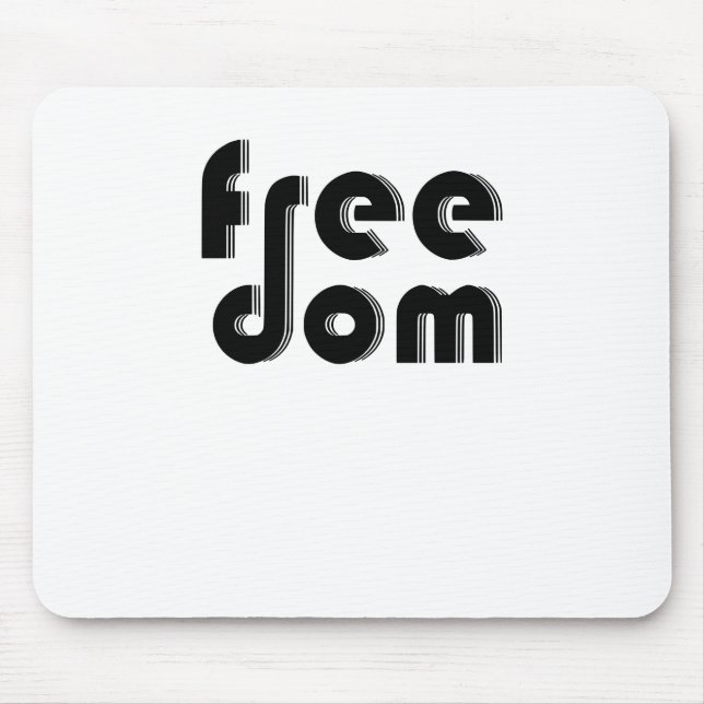 freedom mouse mat (Front)