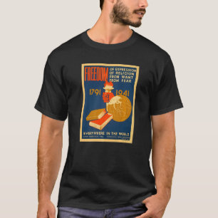 Freedom Of Expression Of Religion From Want From F T-Shirt