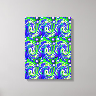 Freedom of nature abstract art canvas print