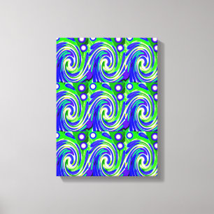 Freedom of nature abstract art canvas print