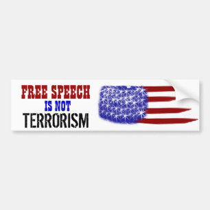 Freedom of Speech Bumper Sticker