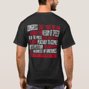 Freedom of Speech First Amendment Rights T-Shirt