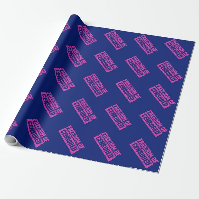 Freedom of Speech Maybe Not So Wrapping Paper (Unrolled)