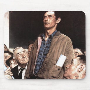 Freedom Of Speech Mouse Mat