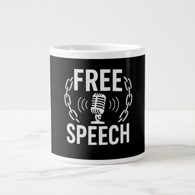 Freedom of Speech Mug – Your Voice Matters (Front)