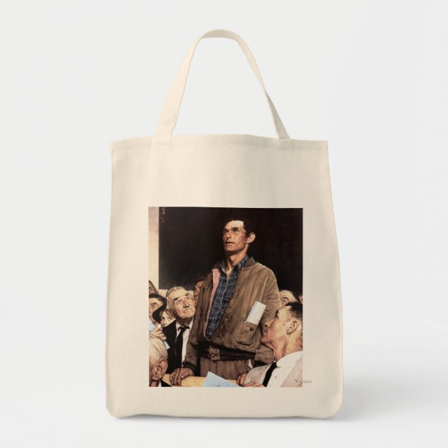 Freedom Of Speech Tote Bag (Front)
