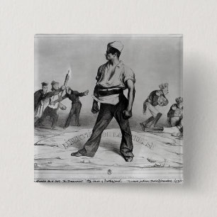 Freedom of the Press 15 Cm Square Badge