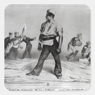 Freedom of the Press Square Sticker