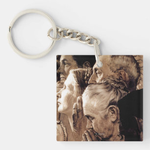 Freedom of Worship Key Ring