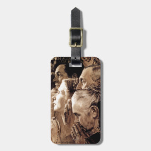 Freedom of Worship Luggage Tag