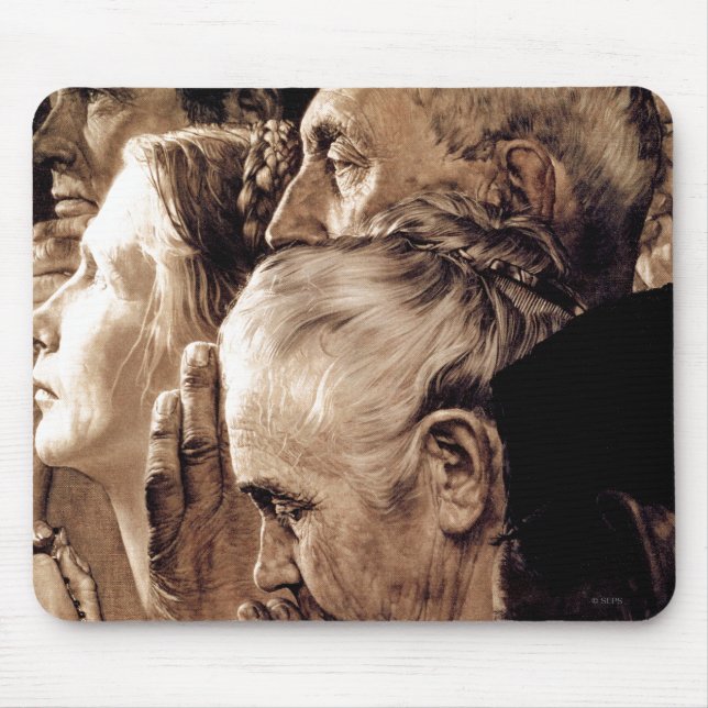 Freedom of Worship Mouse Mat (Front)