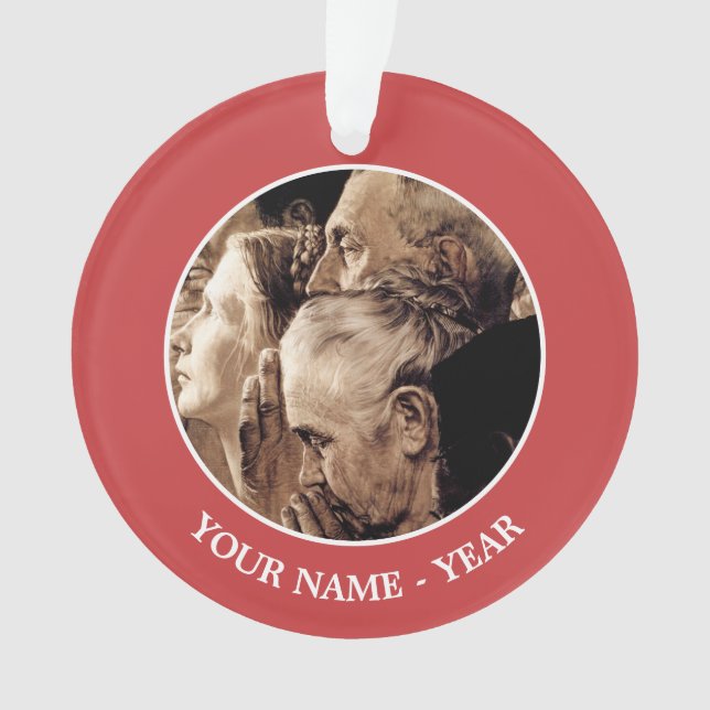 Freedom of Worship Ornament (Front)