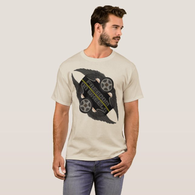 Freedom on Wheels T-Shirt (Front Full)