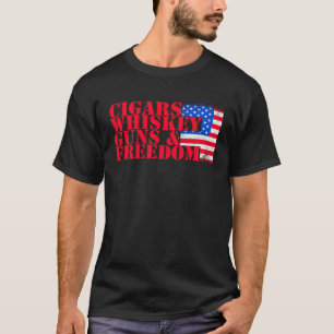 Freedom Over Fear Pro Gun USA Flag 2nd Amendment   T-Shirt