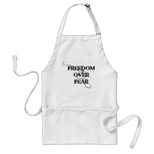 Freedom Over Fear Standard Apron