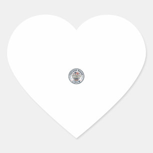 Freedom Parade Crew Patriotic Patriotic Parade Vin Heart Sticker