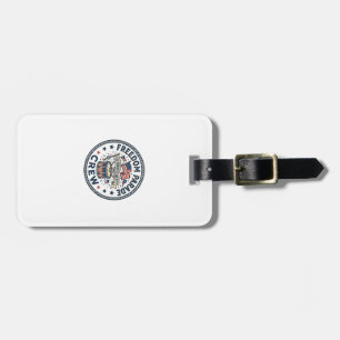 Freedom Parade Crew Patriotic Patriotic Parade Vin Luggage Tag
