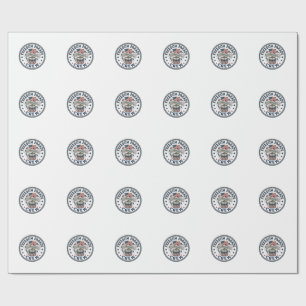 Freedom Parade Crew Patriotic Patriotic Parade Vin Wrapping Paper