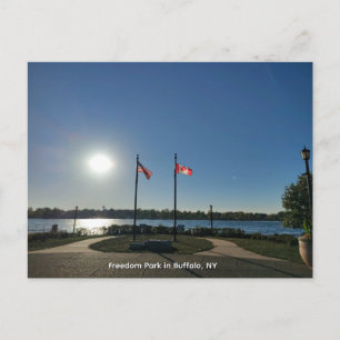 Freedom Park in Buffalo, NY Postcard