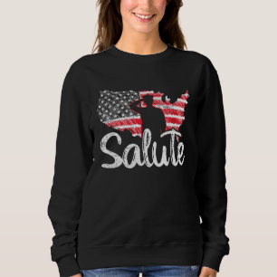 Freedom Patriotic Veteran USA Flag American Memori Sweatshirt