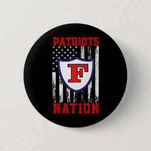 Freedom Patriots Logo Nation Hs  6 Cm Round Badge