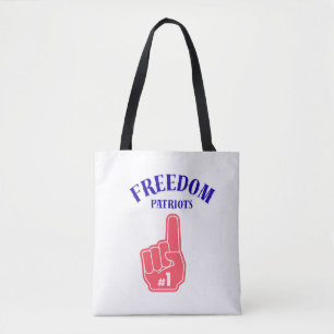 Freedom Patriots Tote Bag