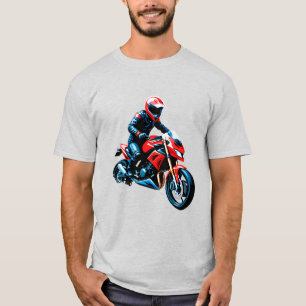 🏍️ Freedom Ride Motorcycle Rider Urban Lifestyle T-Shirt