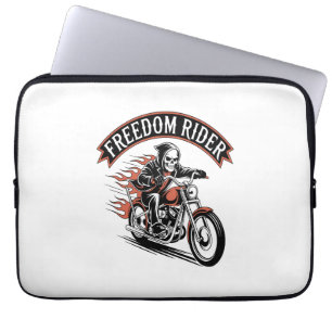 FreeDom Rider Biker Laptop Sleeve