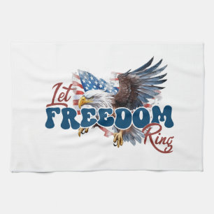 Freedom Ring Tea Towel