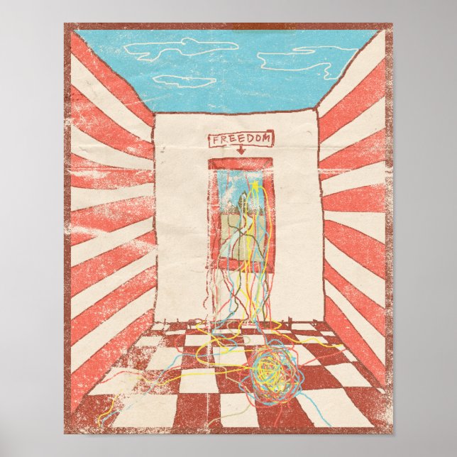 Freedom Room Window Poster (Front)