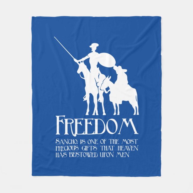 Freedom, Sancho Fleece Blanket (Front)